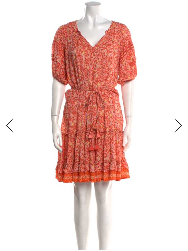 Poupette St Barth, Floral Print Mini Dress